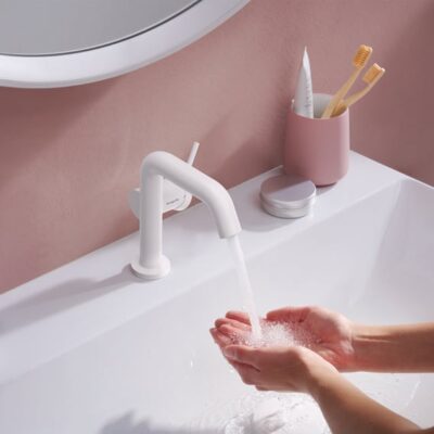 Hansgrohe Tecturis S wastafelkraan 110 Fine CoolStart met EcoSmart mat-wit 73321700 5