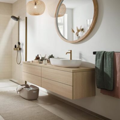 Hansgrohe Tecturis S wastafelkraan 110 met EcoSmart brons geborsteld 73311140 4