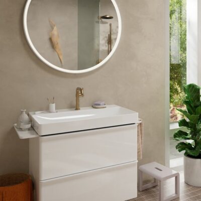 Hansgrohe Tecturis S wastafelkraan 150 Fine CoolStart met EcoSmart brons geborsteld 73341140 4