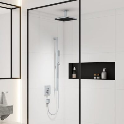 Hansgrohe Universele douchearm 100 mm chroom 24338000 5