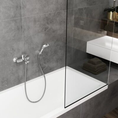 Hansgrohe Vernis Blend handdoucheset zonder stang 2 straalsoorten chroom 26273000 9 Hansgrohe Vernis Blend handdoucheset zonder stang 2 straalsoorten chroom 26273000 9