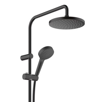 Hansgrohe Vernis Blend thermostatische opbouw regendoucheset met EcoSmart Ø205 mm mat-zwart 26089670 4