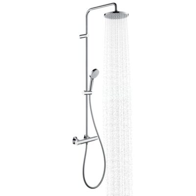 Hansgrohe Vernis Blend thermostatische opbouw regendoucheset met EcoSmart Ø205 mm chroom 26089000 4