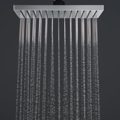 Hansgrohe Vernis Shape hoofddouche 1 straalsoort 230 x 170 mm chroom 26283000 6 Hansgrohe Vernis Shape hoofddouche 1 straalsoort 230 x 170 mm chroom 26283000 6