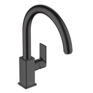 Hansgrohe Vernis Shape M35 eengreeps keukenmengkraan mat-zwart 71871670