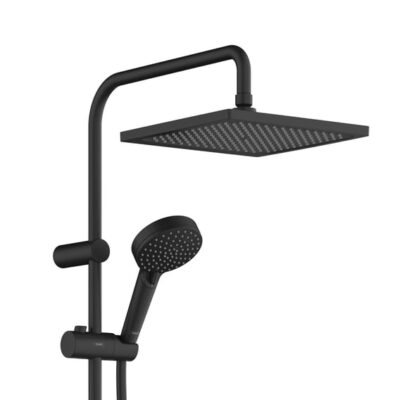 Hansgrohe Vernis Shape thermostatische opbouw regendoucheset Ø240 mm mat-zwart 26427670 4