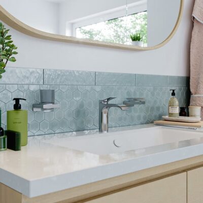Hansgrohe Vivenis eengreeps wastafelmengkraan chroom met dichte greep en 1/2 aansluiting 75020000 4