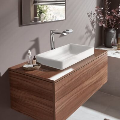 Hansgrohe Vivenis eengreeps wastafelmengkraan chroom met dichte greep en 1/2 aansluiting 75042000 7 Hansgrohe Vivenis eengreeps wastafelmengkraan chroom met dichte greep en 1/2 aansluiting 75042000 7
