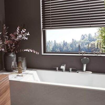 Hansgrohe Vivenis tweegreeps inbouw badrand mengkraan chroom 75444000 4