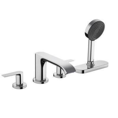 Hansgrohe Vivenis tweegreeps inbouw badrand mengkraan chroom 75444000 5