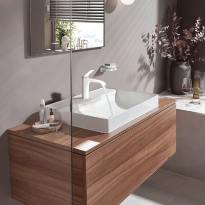 Hansgrohe Vivenis wastafelkraan 110 met EcoSmart mat-wit 75022700 4