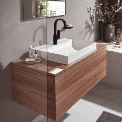 Hansgrohe Vivenis wastafelkraan 210 met EcoSmart met trekstang-afvoergarnituur mat-zwart 75030670 4