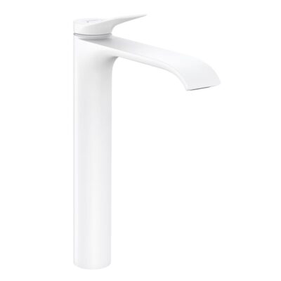 Hansgrohe Vivenis wastafelkraan 250 met verhoogde kraanlichaam met EcoSmart mat-wit 75042700 4