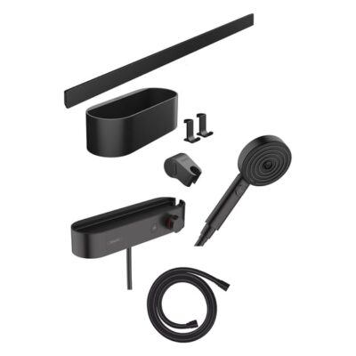 Hansgrohe WallStoris thermostaat voor douche 1 verbruiker mat-zwart 24250670 4