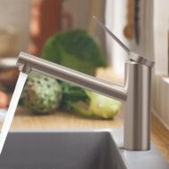 Hansgrohe Zesis M33 eengreeps keukenmengkraan 150 lagedruk 1 straalsoort uitloop edelstraal finish 74806800 Hansgrohe Zesis M33 eengreeps keukenmengkraan 150 lagedruk 1 straalsoort uitloop edelstraal finish 74806800