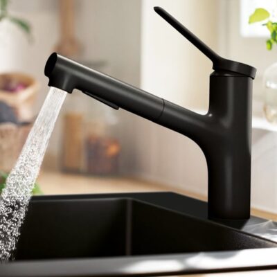 Hansgrohe Zesis M33 eengreeps keukenmengkraan 150 uittrekbaar mat-zwart 74821670 5