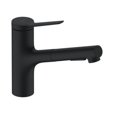 Hansgrohe Zesis M33 eengreeps keukenmengkraan uittrekbaar mat-zwart 74803670 7