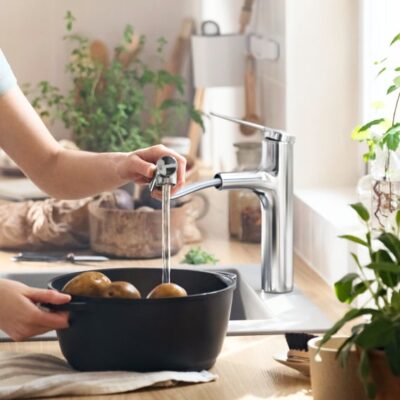 Hansgrohe Zesis M33 keukenmengkraan 160 uittrekbaar 2 straalsoorten chroom 74822000 7