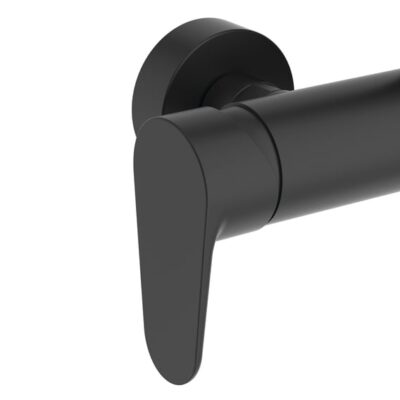 Ideal Standard Alu eengreeps opbouw regendoucheset Ø260 mm mat-zwart BD584XG 5