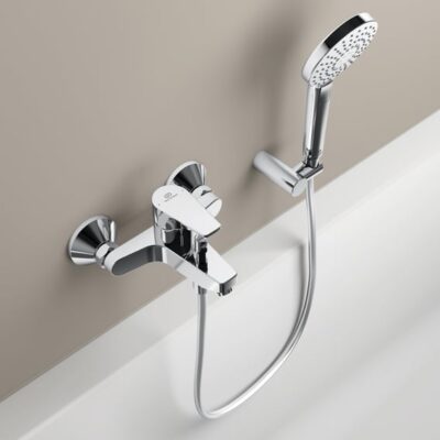 Ideal Standard Cerafine D eengreeps opbouw badmengkraan 2 verbruikers chroom BC692AA 5