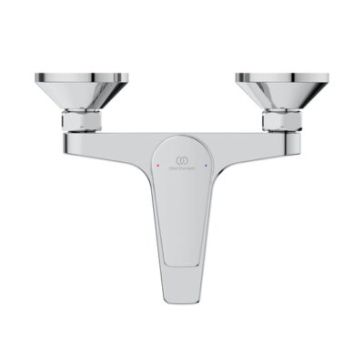 Ideal Standard Cerafine D eengreeps opbouw badmengkraan 2 verbruikers chroom BC692AA 8