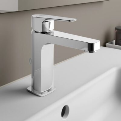 Ideal Standard Cerafine D wastafelkraan Grande met trekstang-afvoergarnituur chroom BC686AA 4