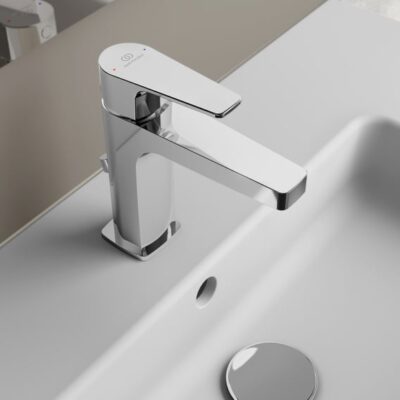 Ideal Standard Cerafine D wastafelkraan Grande met trekstang-afvoergarnituur chroom BC686AA 5