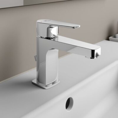 Ideal Standard Cerafine D wastafelkraan met trekstang-afvoergarnituur chroom BC685AA 4