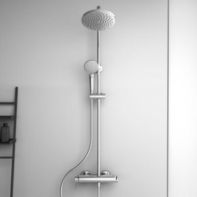 Ideal Standard Cerafine O eengreeps opbouw regendoucheset Ø200 mm chroom BC750AA 4