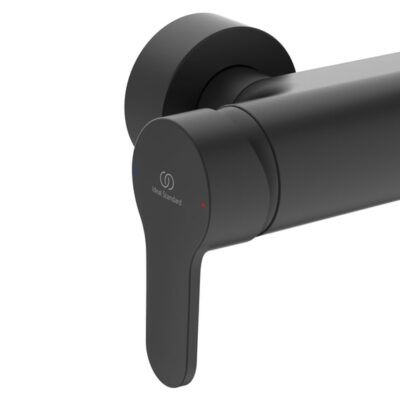 Ideal Standard Cerafine O eengreeps opbouw regendoucheset Ø200 mm mat-zwart BC750XG 9