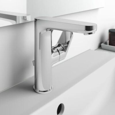 Ideal Standard Cerafine O wastafelkraan Grande met trekstang-afvoergarnituur chroom BC703AA 4