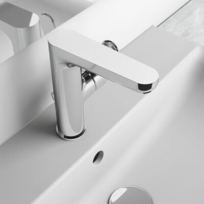 Ideal Standard Cerafine O wastafelkraan Grande met trekstang-afvoergarnituur chroom BC703AA 5