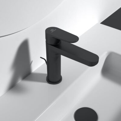 Ideal Standard Cerafine O wastafelkraan Grande met trekstang-afvoergarnituur mat-zwart BC699XG 4