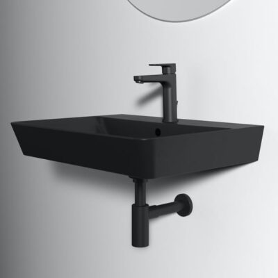 Ideal Standard Cerafine O wastafelkraan Grande met trekstang-afvoergarnituur mat-zwart BC699XG 5