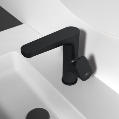 Ideal Standard Cerafine O wastafelkraan Grande met trekstang-afvoergarnituur mat-zwart BC703XG 5