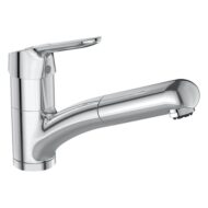 Ideal Standard CeraFlex eenhendel keukenmengkraan handdouche lagedruk chroom BC144AA Ideal Standard CeraFlex eenhendel keukenmengkraan handdouche lagedruk chroom BC144AA