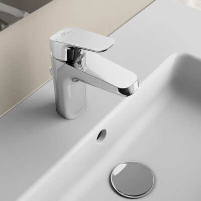 Ideal Standard CeraFlex wastafelkraan Grande met trekstang-afvoergarnituur chroom B1713AA 10 Ideal Standard CeraFlex wastafelkraan Grande met trekstang-afvoergarnituur chroom B1713AA 10