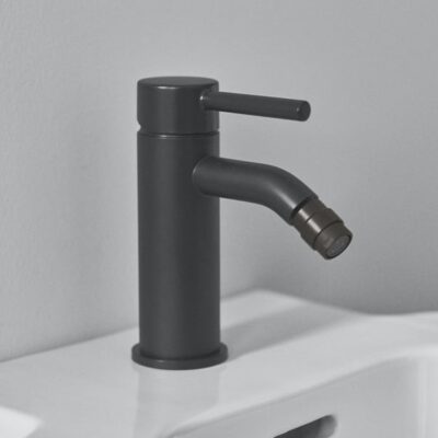 Ideal Standard Ceraline bidetkraan met trekstang-afvoergarnituur mat-zwart BC197XG 4