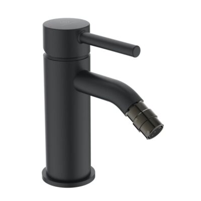 Ideal Standard Ceraline bidetkraan met trekstang-afvoergarnituur mat-zwart BC197XG 5