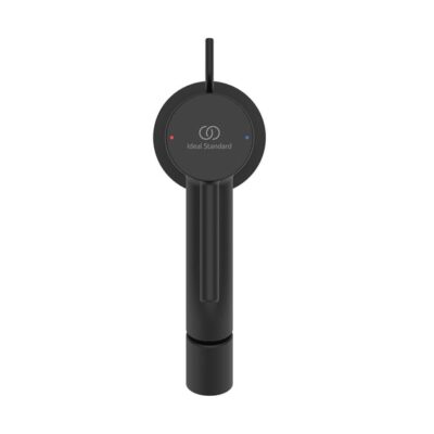 Ideal Standard Ceraline Nuovo bidetkraan met trekstang-afvoergarnituur mat-zwart BD765XG 5