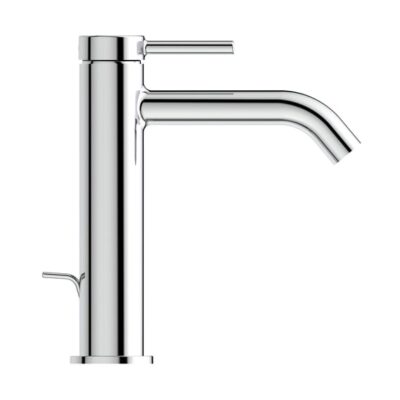 Ideal Standard Ceraline Nuovo wastafelkraan met trekstang-afvoergarnituur chroom BD847AA 11 Ideal Standard Ceraline Nuovo wastafelkraan met trekstang-afvoergarnituur chroom BD847AA 11