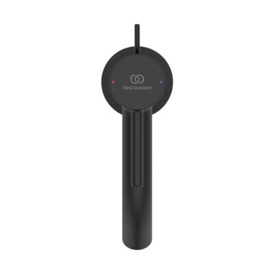 Ideal Standard Ceraline Nuovo wastafelkraan met trekstang-afvoergarnituur mat-zwart BD846XG 5