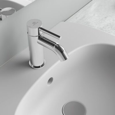 Ideal Standard Ceraline wastafelkraan met trekstang-afvoergarnituur chroom BC193AA 13 Ideal Standard Ceraline wastafelkraan met trekstang-afvoergarnituur chroom BC193AA 13