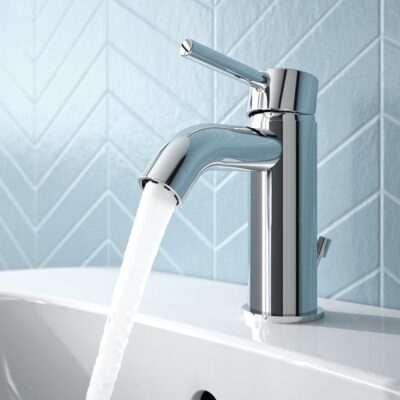 Ideal Standard Ceraline wastafelkraan met trekstang-afvoergarnituur chroom BC193AA 14 Ideal Standard Ceraline wastafelkraan met trekstang-afvoergarnituur chroom BC193AA 14