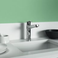 Ideal Standard Ceraplan eengreeps keukenmengkraan hoog met apparaatafsluitventiel uitloop draaibaar chroom BD329AA