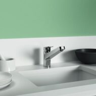 Ideal Standard Ceraplan eengreeps keukenmengkraan lagedruk uitloop draaibaar chroom BD322AA Ideal Standard Ceraplan eengreeps keukenmengkraan lagedruk uitloop draaibaar chroom BD322AA