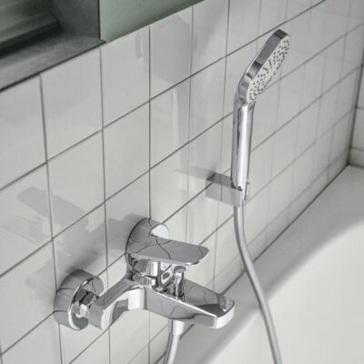 Ideal Standard CeraPlan eengreeps opbouw badmengkraan 2 verbruikers chroom BD256AA 4