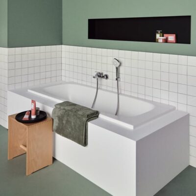 Ideal Standard CeraPlan eengreeps opbouw badmengkraan 2 verbruikers chroom BD256AA 5