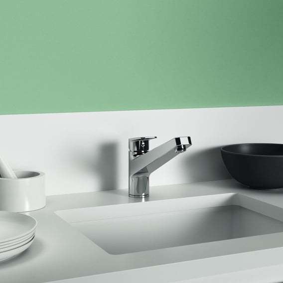 Ideal Standard CeraPlan eenhendel keukenmengkraan draaibaar chroom BD323AA 3 Ideal Standard CeraPlan eenhendel keukenmengkraan draaibaar chroom BD323AA 3