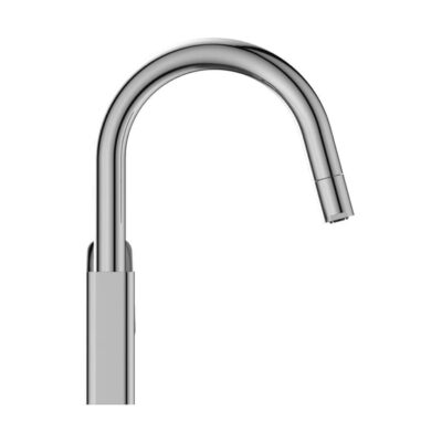 Ideal Standard Ceraplan Flexibelle eengreeps keukenmengkraan met uittrekbare sproeikop – Chroom BD337AA 5